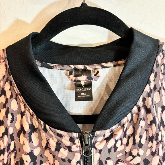 SKECHERS Sz 2X Boundless Ripstop Bomber  Styler Athletic Unlined Zip Up Jacket - Picture 3 of 11